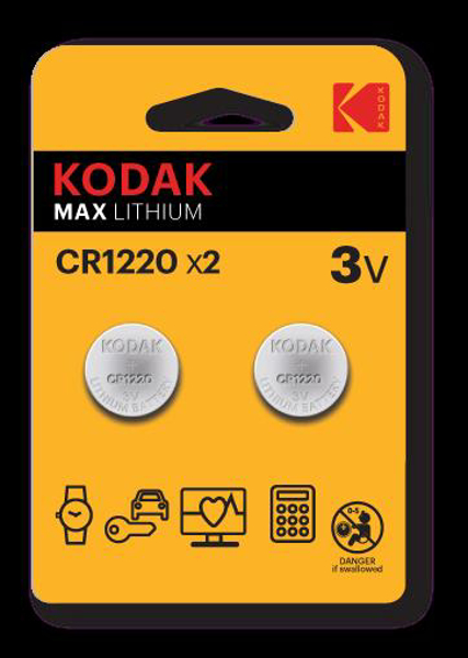 Poza cu Kodak CR1220 Single-use battery Lithium