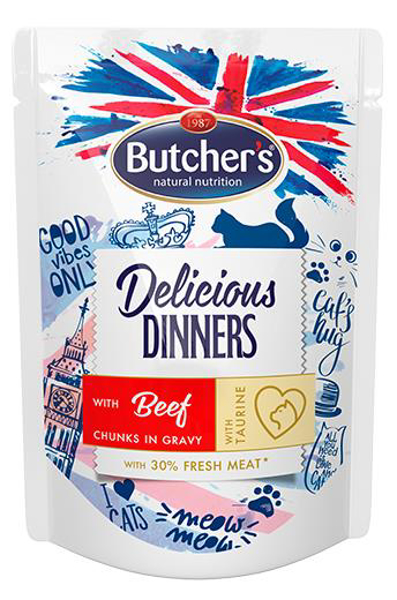 Poza cu Butcher's Pet Care Delicious Dinners 100 g