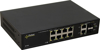 Poza cu PULSAR SF108 network switch Managed Fast Ethernet (10/100) Power over Ethernet (PoE) Black