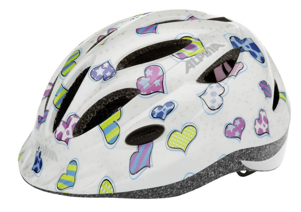 Poza cu Bike helmet Alpina Gamma 2.0 Hearts 46-51 for kids (A 9692 0 12)