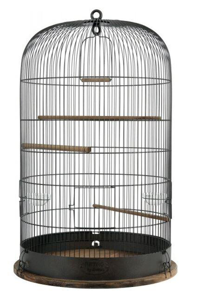 Poza cu ZOLUX Retro Marthe cage, diam. 45 for birds col. Black