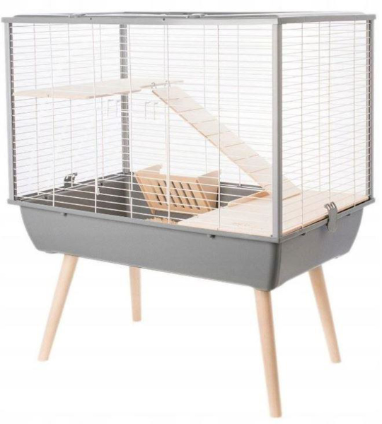 Poza cu ZOLUX Neo Muki cage large rodents H58, gray color