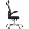 Poza cu Topeshop FOTEL DORY GRAY office/computer chair Padded seat Mesh backrest
