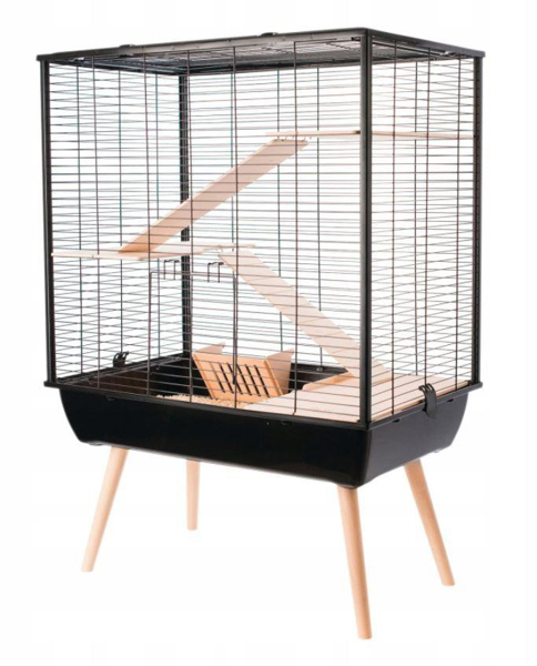 Poza cu ZOLUX Cage Neo Cozy large rodents H80, col. Black
