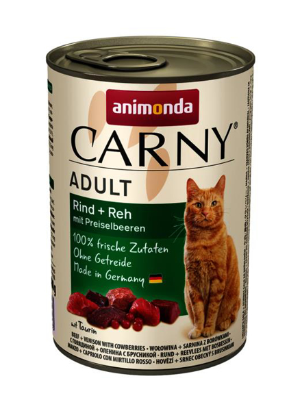 Poza cu animonda Carny 4017721837163 cats moist food 400 g