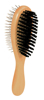 Poza cu TRIXIE 2315 Double-sided, wooden, oval brush (small)