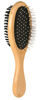 Poza cu TRIXIE 2315 Double-sided, wooden, oval brush (small)