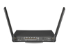 Poza cu Mikrotik hAP ac3 wireless router Gigabit Ethernet Dual-band (2.4 GHz / 5 GHz) Black (RBD53IG-5HACD2HND)