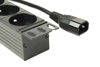 Poza cu Gembird EG-PDU-014-FC14 power distribution unit (PDU) 8 AC outlet(s) 1U Black