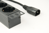 Poza cu Gembird EG-PDU-014-C14 power distribution unit (PDU) 8 AC outlet(s) 1U Black
