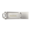 Poza cu SanDisk Ultra Dual Drive Luxe USB flash drive 64 GB USB Type-A / USB Type-C 3.2 Gen 1 (3.1 Gen 1) Stainless steel