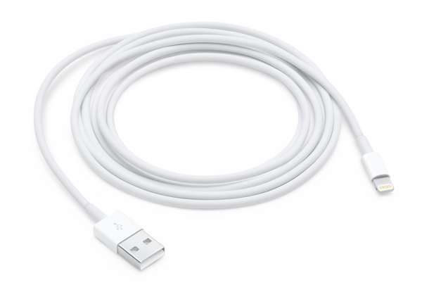 Poza cu Apple Lightning to USB Cable (2 m) (MD819ZM/A)