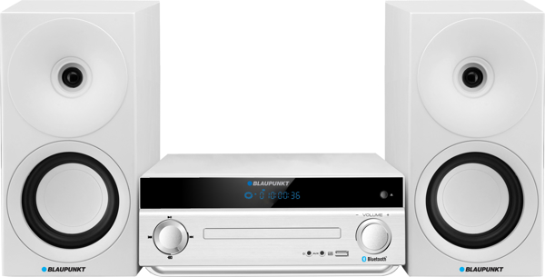 Poza cu Blaupunkt MS30BT EDITION home audio set Home audio micro system White 40 W