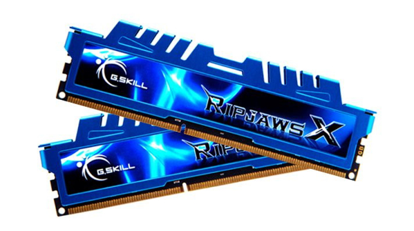 Poza cu Memory G.SKILL Ripjaws X F3-2400C11D-16GXM (DDR3 DIMM, 2 x 8 GB, 2400 MHz, CL11)