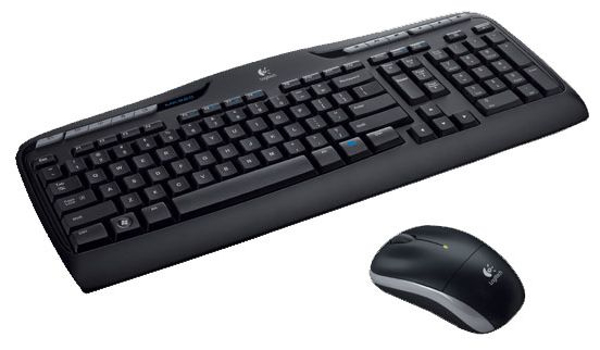 Poza cu Logitech MK330 Mouse si tastatura RF Wireless QWERTY US International Black (920-003999)