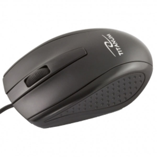 Poza cu TITANUM TM110K mouse USB Type-A Optical 1000 DPI Ambidextrous