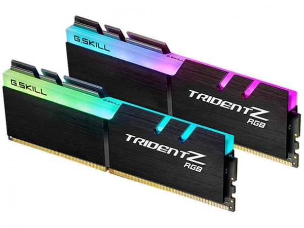 Poza cu RAM memory G.SKILL TridentZ RGB F4-3200C16D-16GTZRX (DDR4 DIMM 2 x 8 GB 3200 MHz 16)