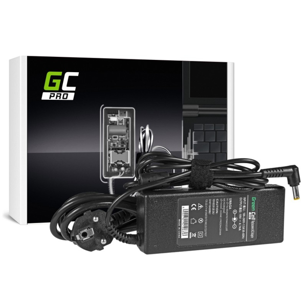 Poza cu Green Cell AD02P power adapter/inverter Indoor 90 W Black (AD02P)