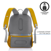 Poza cu XD DESIGN ANTI-THEFT BACKPACK BOBBY SOFT YELLOW P/N: P705.798 (P705.798)