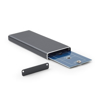 Poza cu Hard drive caddy adapter GEMBIRD EE2280-U3C-01 (M.2 Micro USB 3.0 B Aluminum black color)