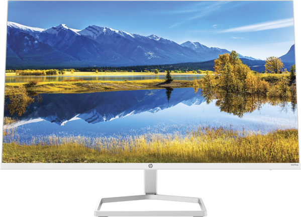 Poza cu Hewlett-Packard M27fwa 68.6 cm (27'') 1920 x 1080 pixels Full HD LCD White, Silver (356D5E9#ABB)