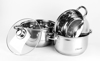 Poza cu MAESTRO MR-2020-6M 6-piece cookware set, stainless steel