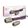 Poza cu BaByliss Big Hair Dual Hot air brush Warm Ondulator de par electric Black, Rose Gold, Violet 650 W 98.4'' (2.5 m)