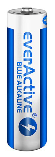 Poza cu Alkaline batteries everActive Blue Alkaline LR5 AA - carton box - 40 pieces, limited edition (ALEV6S2BK)