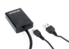 Poza cu Gembird A-VGA-HDMI-01 video cable adapter 0.15 m HDMI Type A (Standard) VGA (D-Sub) Black