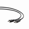 Poza cu Gembird DisplayPort - HDMI, 1m HDMI Type A (Standard) Black (CC-DP-HDMI-1M)