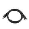 Poza cu Gembird CC-DP-HDMI-10M video cable adapter HDMI Type A (Standard) DisplayPort Black (CC-DP-HDMI-10M)