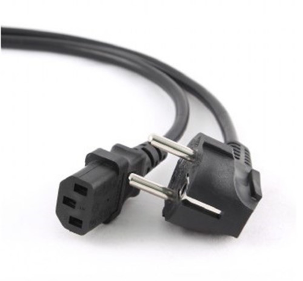 Poza cu Gembird PC-186 power cable Black 1.8 m CEE7/4 C14 coupler