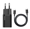 Poza cu Baseus TZCCSUP-L01 mobile device charger Black Indoor (TZCCSUP-L01)
