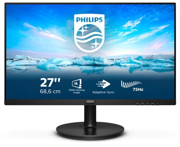 Poza cu Philips V Line 272V8LA/00 68.6 cm (27) 1920 x 1080 pixels Full HD LED Black