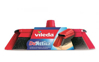 Poza cu Vileda 151221 broom Indoor Soft / Hard bristle Polyethylene terephthalate (PET), Rubber Black, Grey, Red (151221)