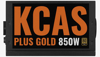 Poza cu Aerocool KCAS PLUS GOLD 850W Sursa de alimentare 20+4 pin ATX Black (AEROPGSKCAS+RGB850-G)