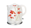 Poza cu Feel-Maestro MR-066-RED FLOWERS electric kettle 1.5 L 1200 W Red, White