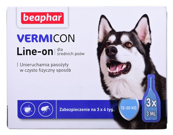Poza cu Beaphar drops against parasites for dogs 3x3ml (8711231119035)