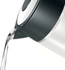 Poza cu Bosch DesignLine Fierbator 1.7 L 2400 W Black, Silver (TWK5P471)