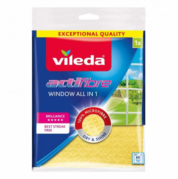 Poza cu Vileda 151708 Microfibre, Polyvinyl Acetate (PVA) Yellow 1 pc (170904)