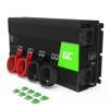 Poza cu Green Cell INV12 power adapter/inverter Auto 3000 W Black (INV12)