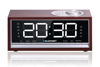 Poza cu BLAUPUNKT CR60BT Bluetooth Radio Alarm Clock, brown wood (CR60BT)