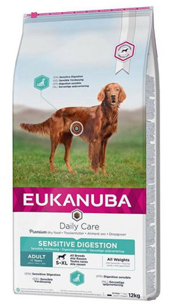 Poza cu Eukanuba Daily Care Adult Sensitive Digestion - dry dog food - 12 kg