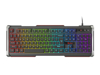 Poza cu Tastatura NATEC Rhod 400 RGB NKG-0993 (membrane USB 2.0 (EU) black color)