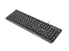 Poza cu Tastatura NATEC Trout US NKL-0967 (membrane USB 2.0 (EN) black color)