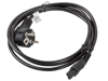 Poza cu Lanberg power cable for laptop cee 7/7->c5 ca-c5ca-11cc-0018-bk