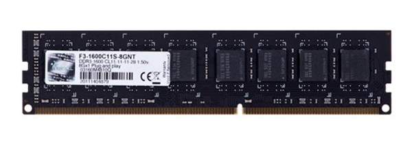 Poza cu G.Skill F3-1600C11S-8GNT 8GB DDR3-1600MHz Memorie