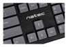Poza cu NATEC Discus 2 Tastatura USB USB US Slim (NKL-1829)