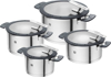 Poza cu ZWILLING SIMPLIFY 66870-004-0 Pots set Stainless steel 4 pcs. Silver Black (66870-004-0)
