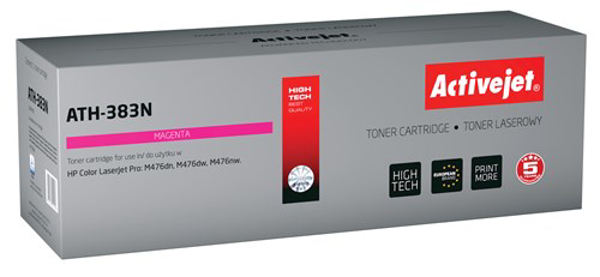 Poza cu Activejet ATH-383N toner for HP printer, HP CF383A replacement, Supreme, 2700 pages, magenta (ATH-383N)